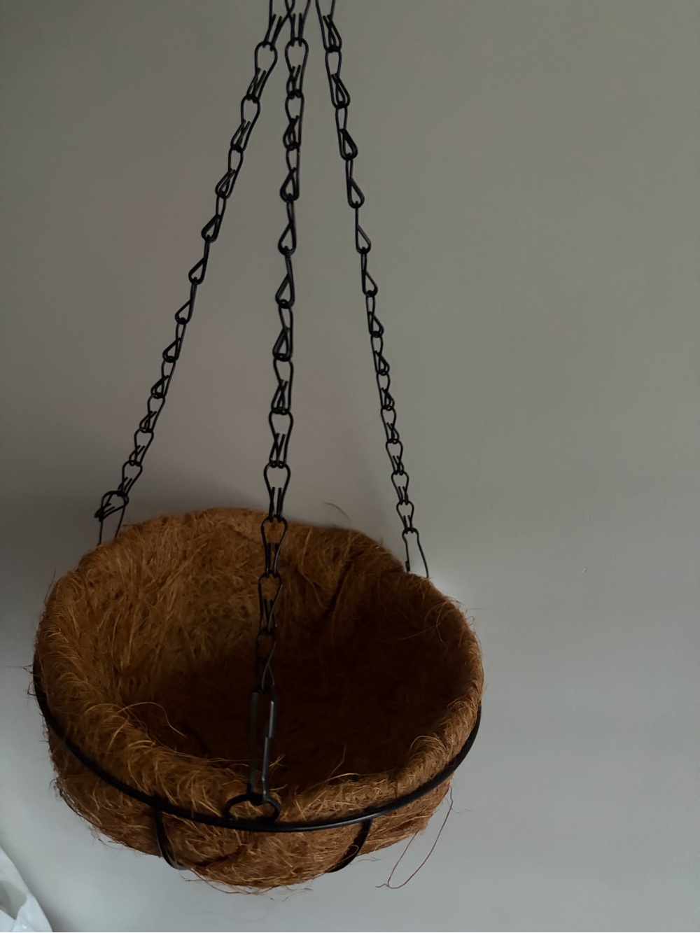 Hanging plant basket - not a women's bag